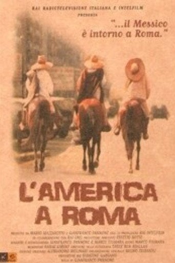 Movie poster for L'America a Roma (1998)