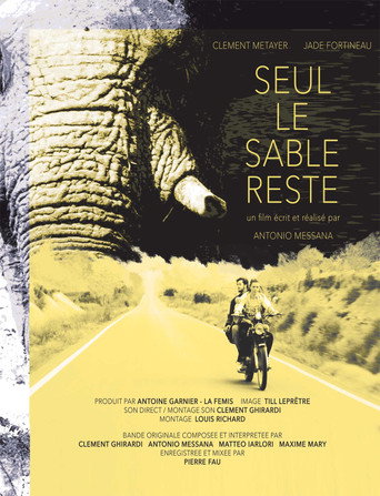 Movie poster for Seul le sable reste (2018)