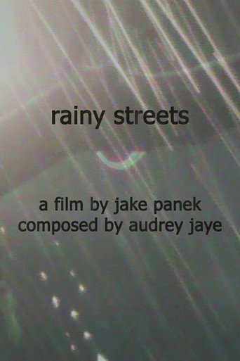 Movie poster for rainy streets (2025)