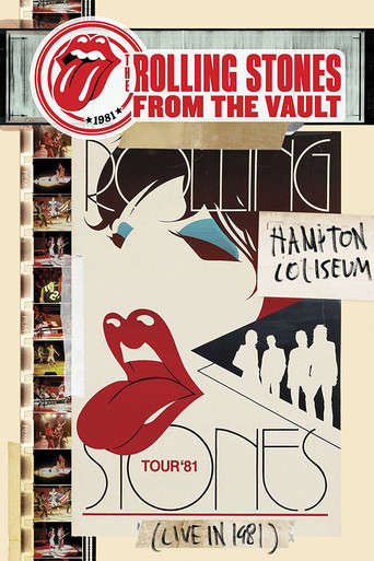 Movie poster for The Rolling Stones: From the Vault - Hampton Coliseum (1981)