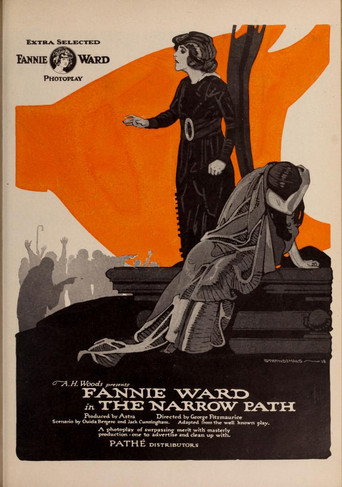 Movie poster for The Narrow Path (1918)