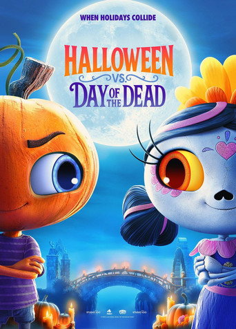 Movie poster for Halloween vs. Day of the Dead