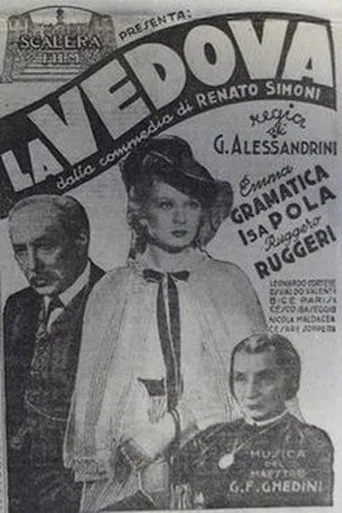 La vedova poster