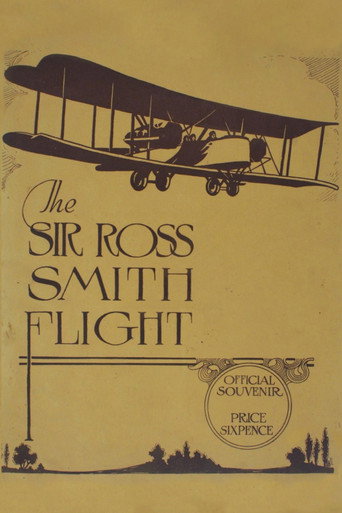 Movie poster for Ross Smith’s Flight from London to Australia (1920)