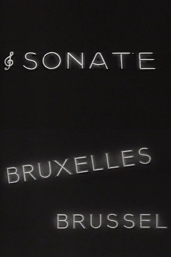 Movie poster for Sonate in Brussel (1955)