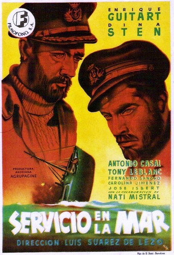 Movie poster for Servicio en la mar (1950)