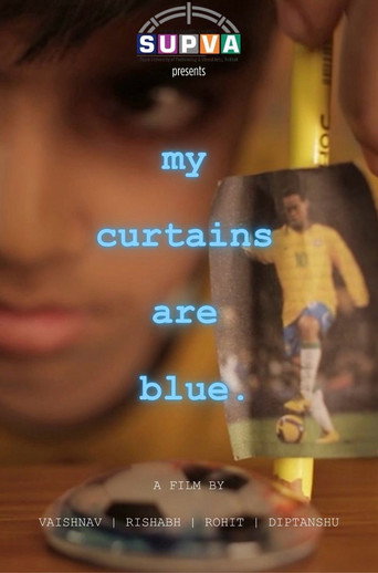 Movie poster for My Curtains Are Blue.