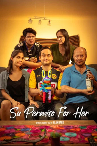 Movie poster for Su permiso for her