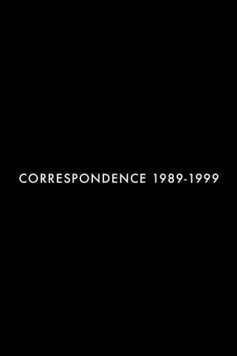 Movie poster for Correspondence 1989-1999 (2019)