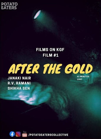 Movie poster for After the Gold (1997)