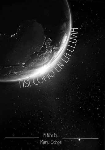 Movie poster for Así como en la lluvia (2014)