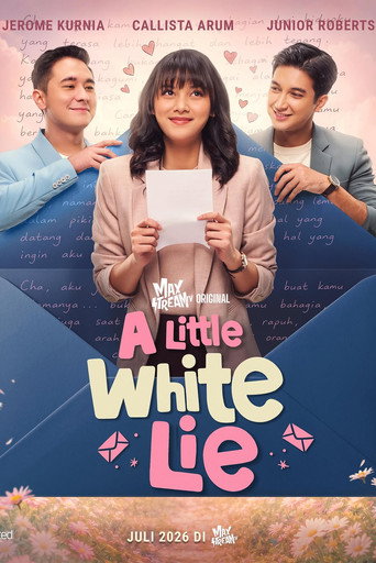 Series poster for A Little White Lie (2026)