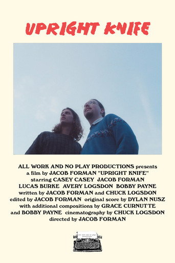 Movie poster for Upright Knife (2022)