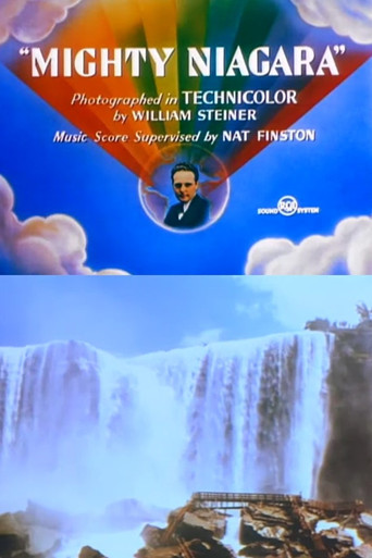 Movie poster for Mighty Niagara (1943)