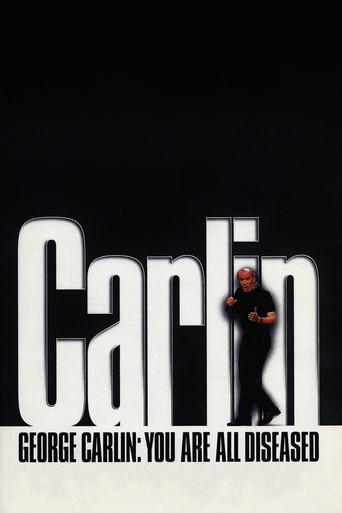 Movie poster for George Carlin: You Are All Diseased (1999)