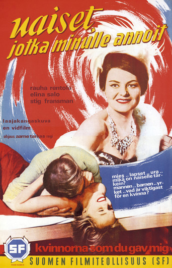 Naiset, jotka minulle annoit poster