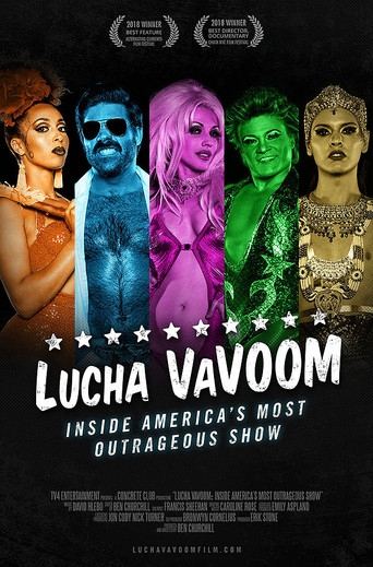 Movie poster for Lucha VaVoom: Inside America’s Most Outrageous Show (2018)