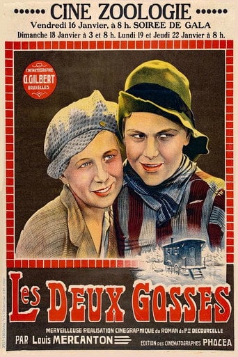 Movie poster for Les Deux Gosses (1924)