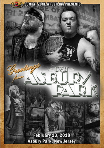 CZW Greetings from Asbury Park poster