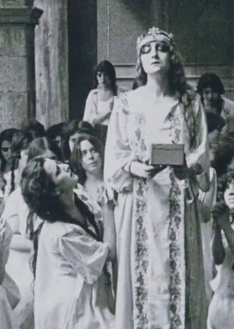 Movie poster for The Legend of Saint Barbara (1918)