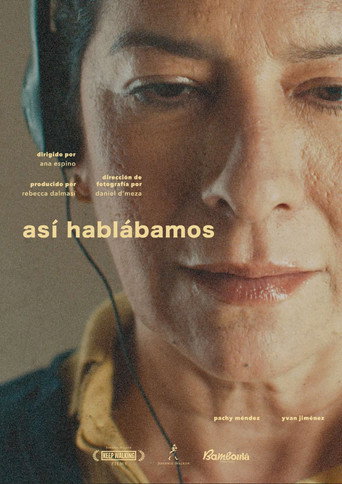 Movie poster for That's How We Spoke
