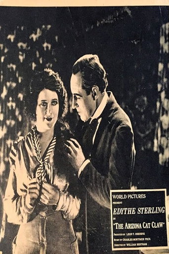 Movie poster for The Arizona Cat Claw (1919)