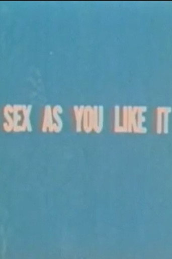 Movie poster for Sex as You Like It (1971)