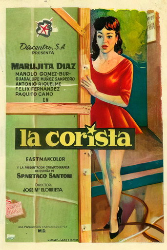 La corista poster