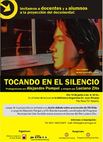 Movie poster for Tocando en el silencio (2008)