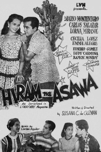 Movie poster for Hiram Na Asawa (1954)