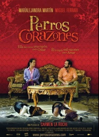 Perros corazones poster