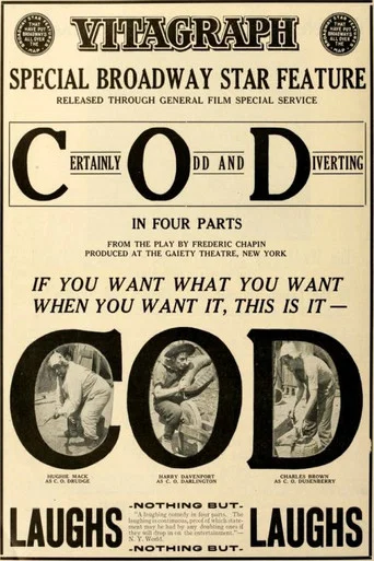Movie poster for C.O.D. (1915)