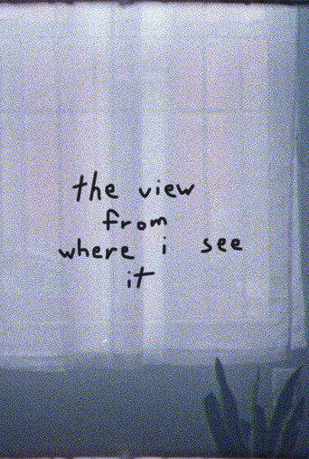 Movie poster for the view from where i see it (2025)