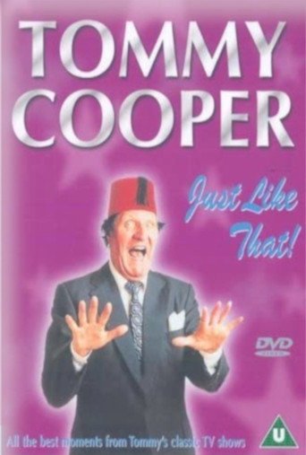 Movie poster for Tommy Cooper - Just Like That