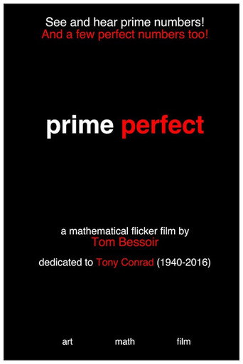Movie poster for Prime Perfect (for Tony Conrad)