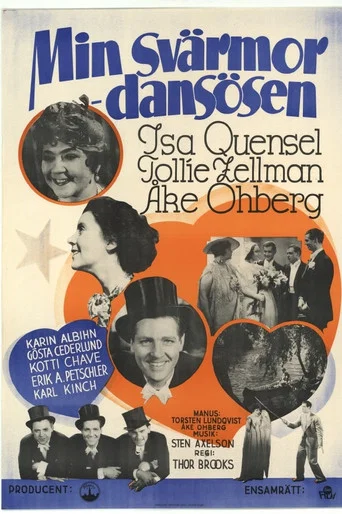 Movie poster for Min svärmor - dansösen (1936)
