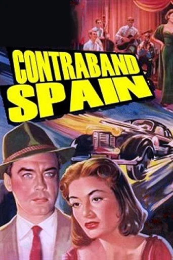 Movie poster for Contraband Spain (1955)