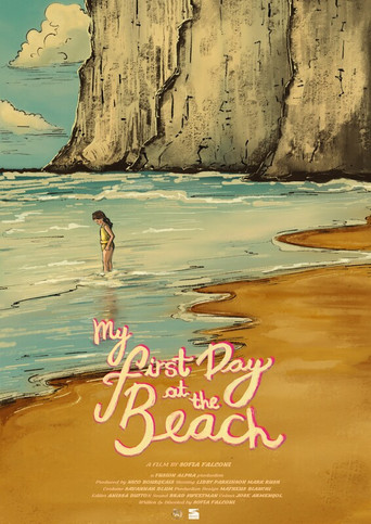 Movie poster for My First Day at the Beach (2025)