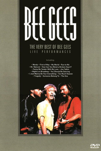 Movie poster for Bee Gees: The Very Best of Bee Gees - Live Performances (1990)