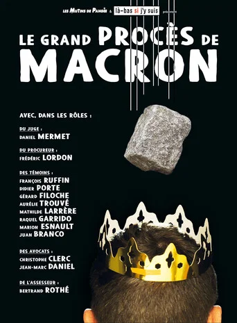 Movie poster for Le Grand Procès de Macron (2019)