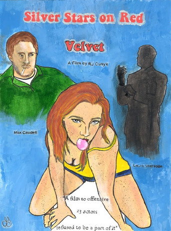 Movie poster for Silver Stars on Red Velvet (2019)