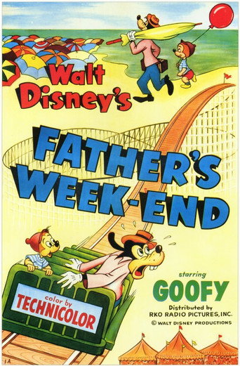 Movie poster for Father's Week-End (1953)