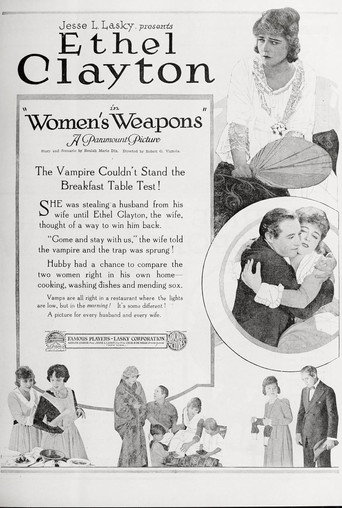Movie poster for Women's Weapons (1918)