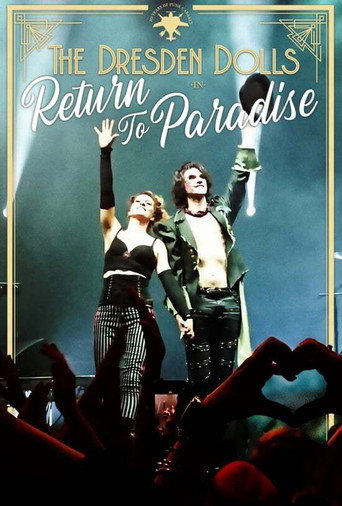 Movie poster for The Dresden Dolls: Return to Paradise (2020)