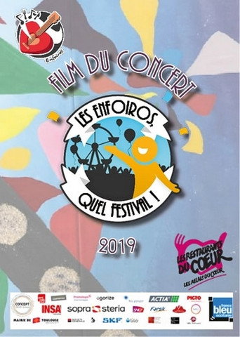 Movie poster for Les Enfoiros, quel festival ! (2019)