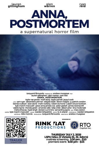 Movie poster for Anna, Postmortem (2026)