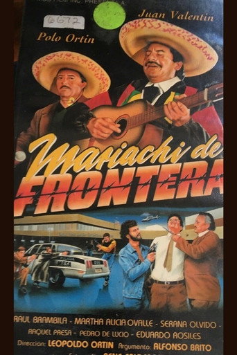 Movie poster for Mariachi de frontera (1987)