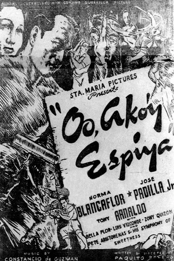 Movie poster for Oo Ako'y Espiya (1946)