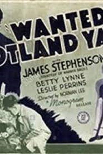 Wanted by Scotland Yard poster