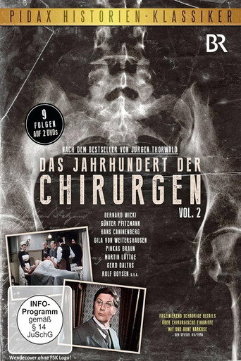 Series poster for The Century of Surgeons (1972)